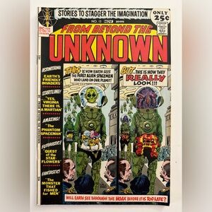 DC FROM BEYOND THE UNKNOWN COMIC NO. 13 NOV. 30495 FROM 1971